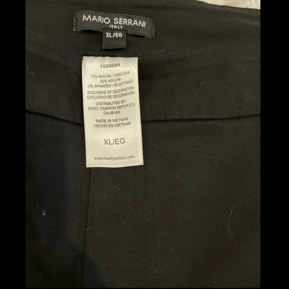 Mario Serrani XL Women’s Cuff Capri - Picture 3 of 5